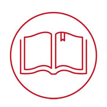 Icon of an open Bible